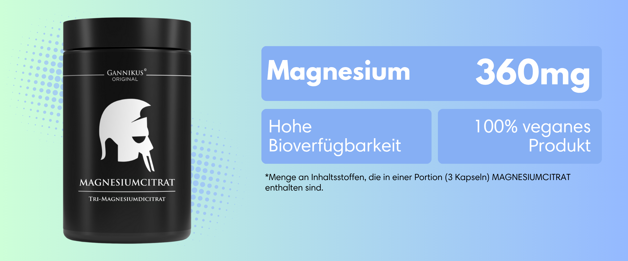 MAGNESIUM - 3x120 Kapseln