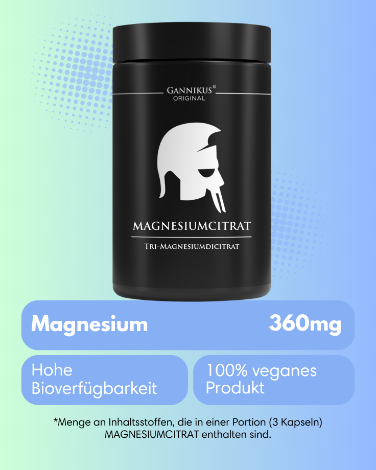 MAGNESIUM - 3x120 Kapseln