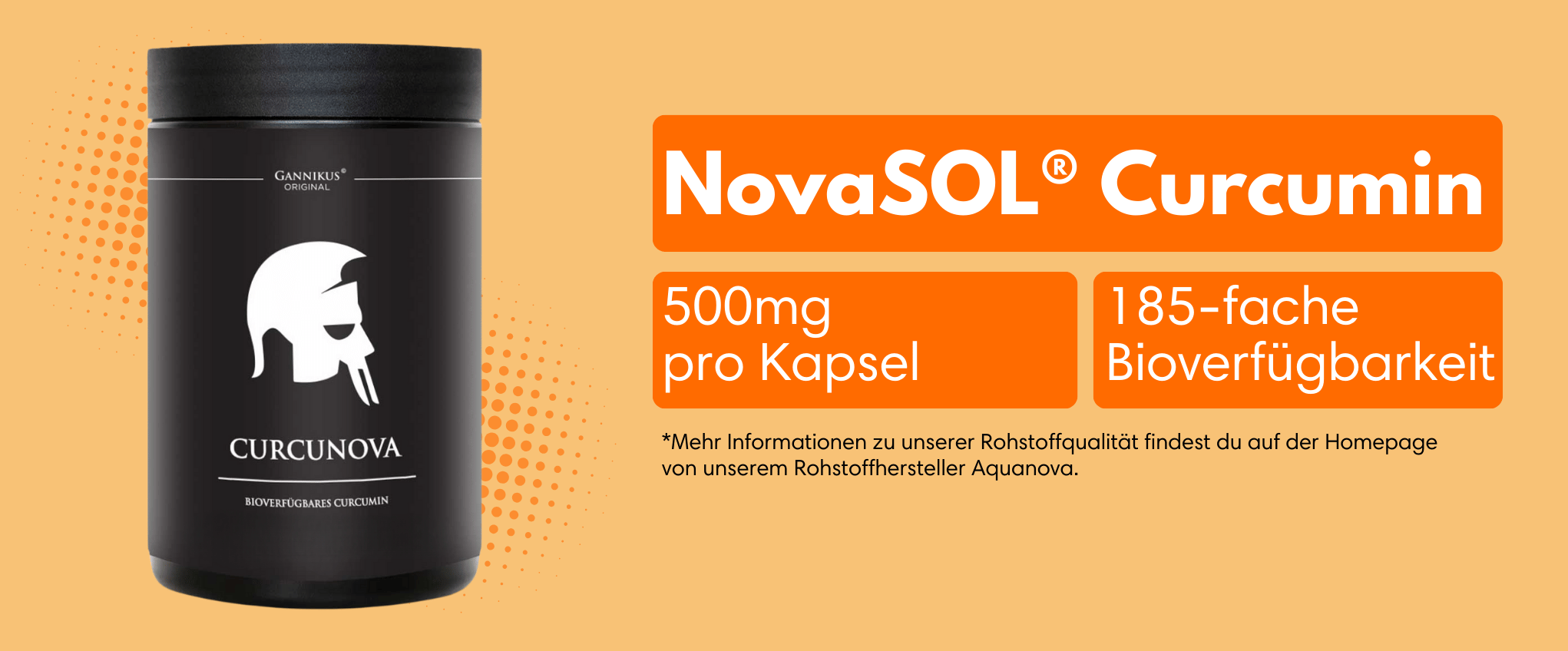 CURCUNOVA - 180 Kapseln