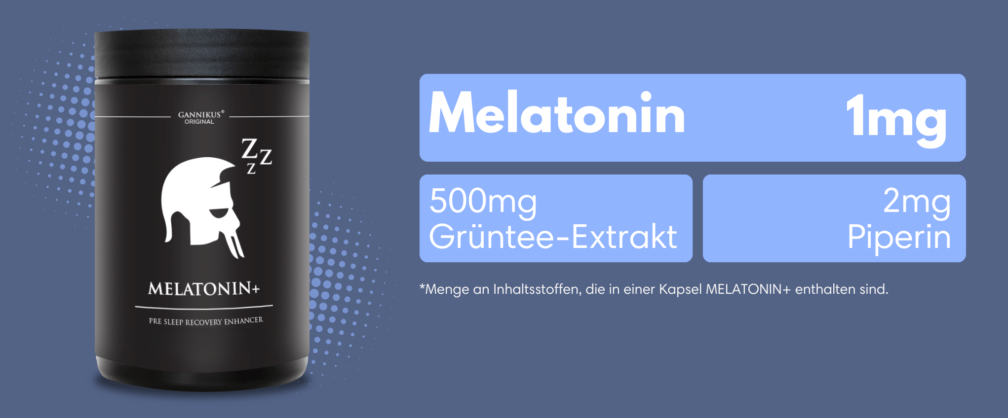 MELATONIN+ - 120 Kapseln