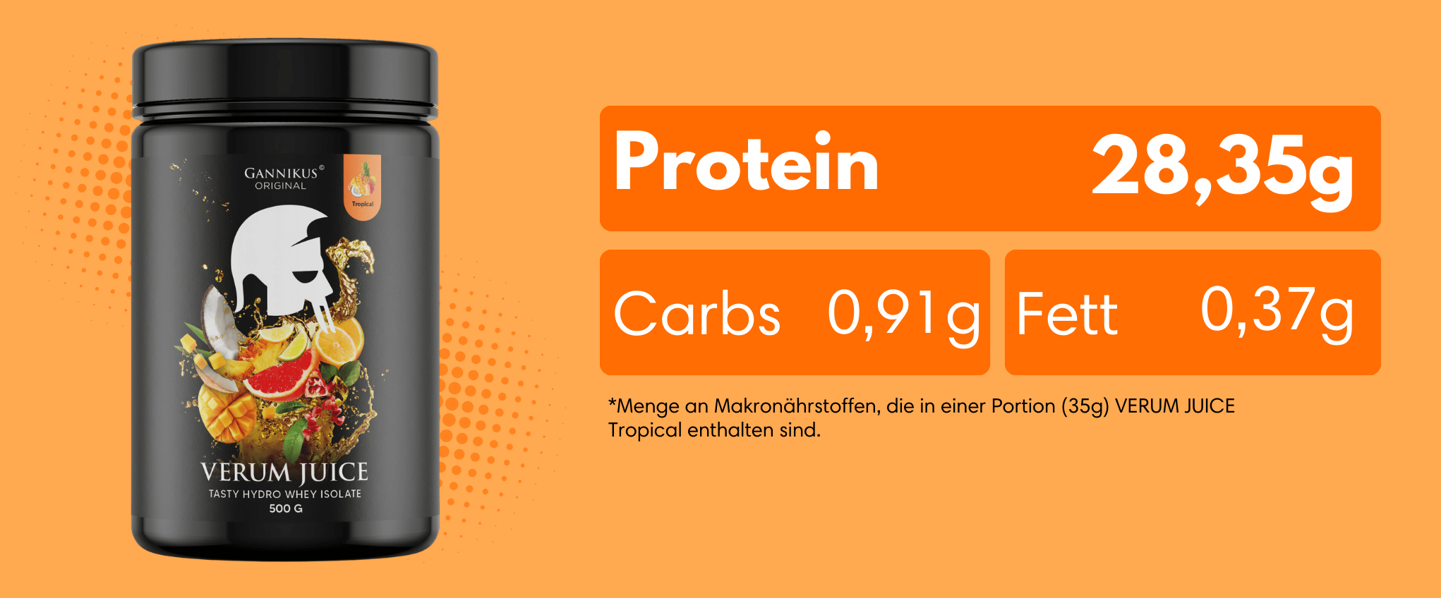 VERUM WHEY JUICE - 500g