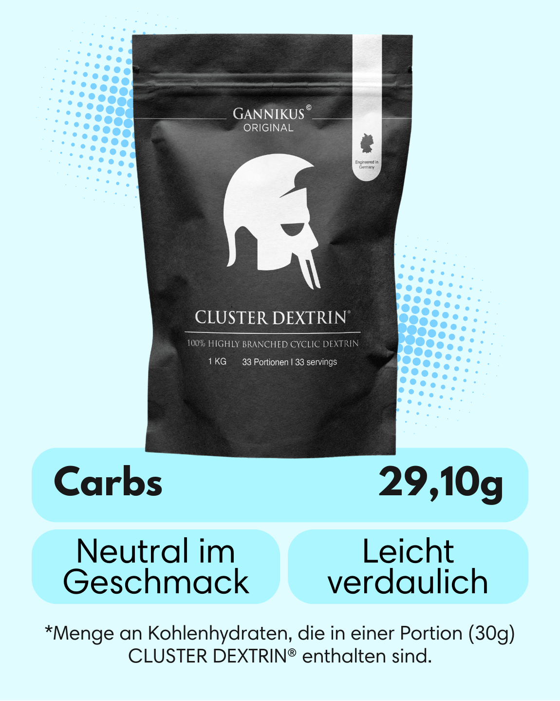 CLUSTER DEXTRIN - 1kg