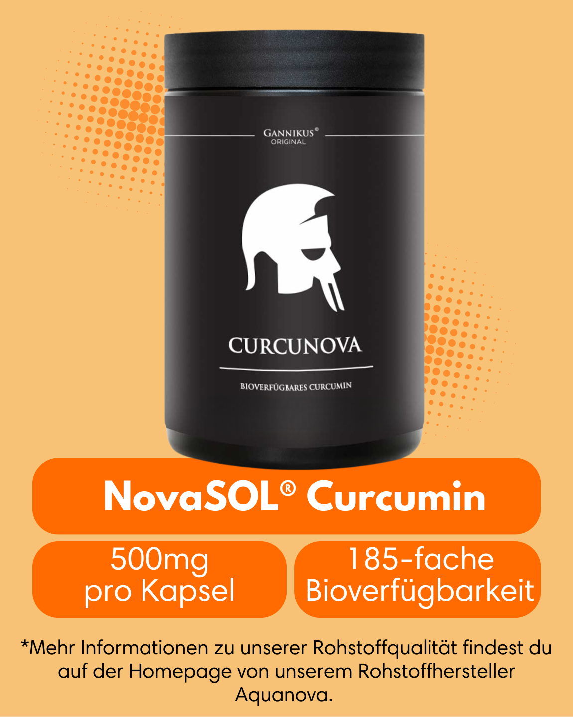 CURCUNOVA - 180 Kapseln