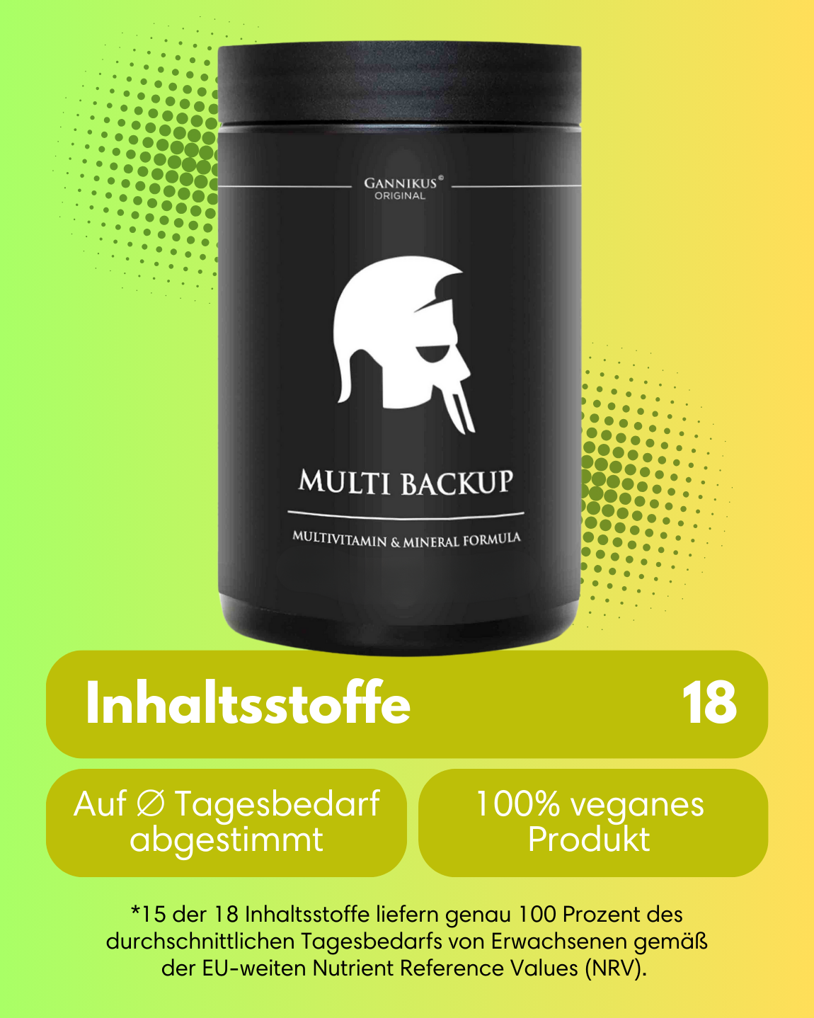 MULTI BACKUP - 120 Kapseln