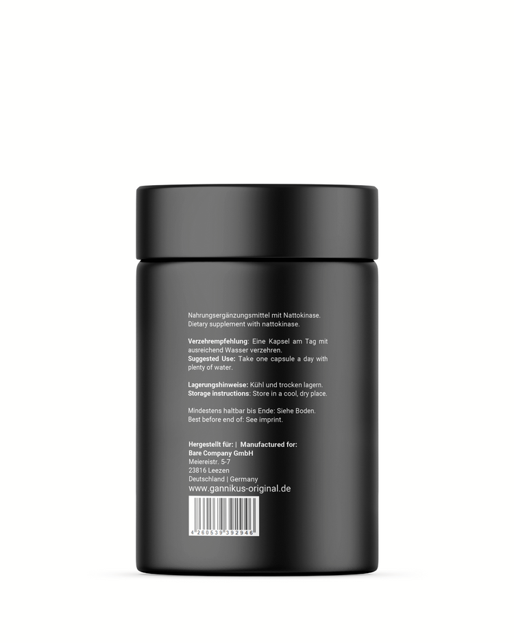NATTOKINASE - 180 Kapseln