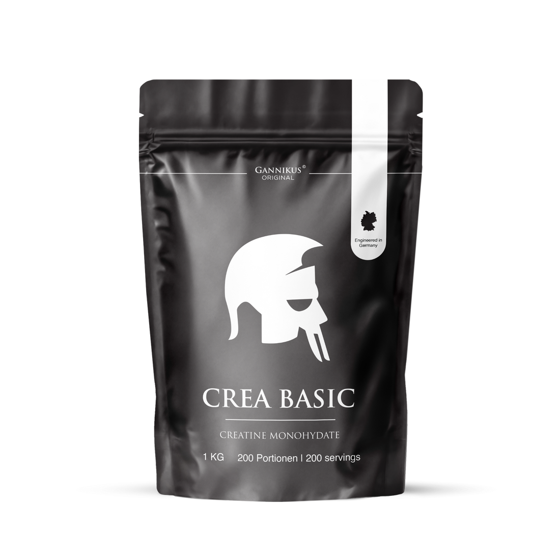 GANNIKUS Original Crea Basic (Creatin Monohydrat Pulver)