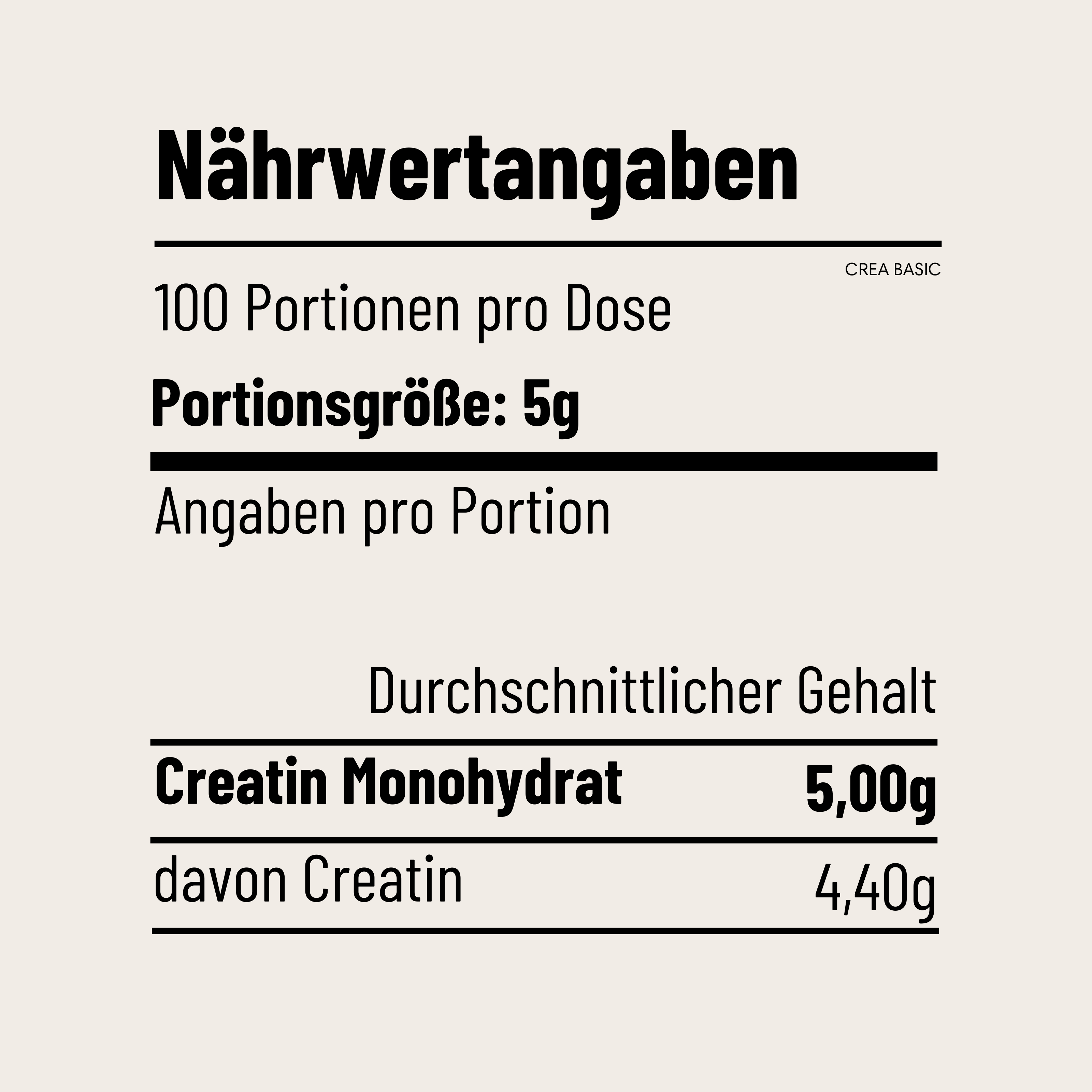 CREA BASIC - 500g