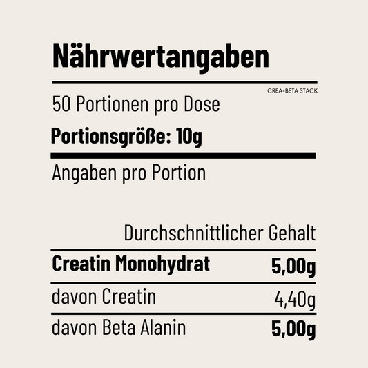 CREA-BETA STACK - 500g