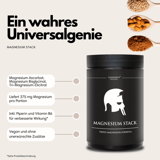 MAGNESIUM STACK - 3x120 Kapseln