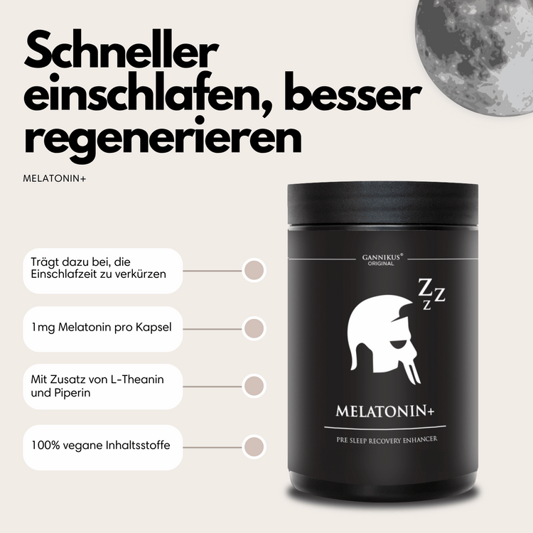 MELATONIN+ - 120 Kapseln