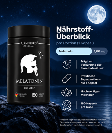 MELATONIN - 120 Kapseln