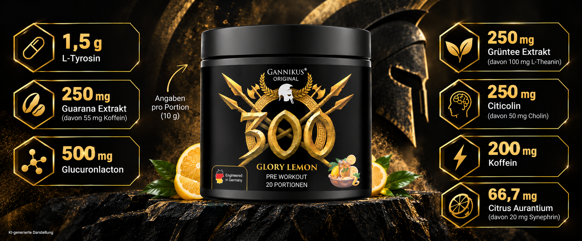 300 PRE WORKOUT - 200g
