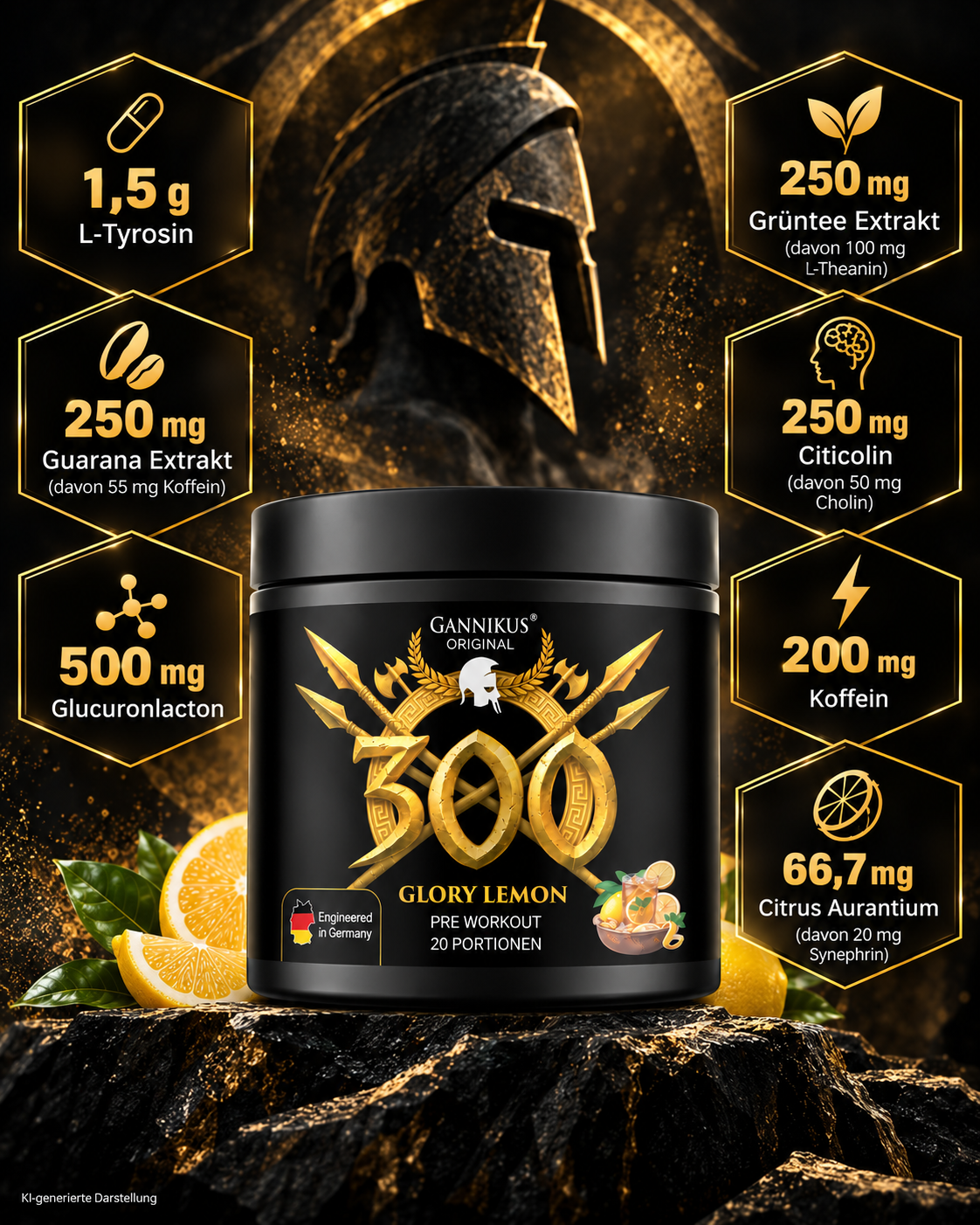 300 PRE WORKOUT - 200g