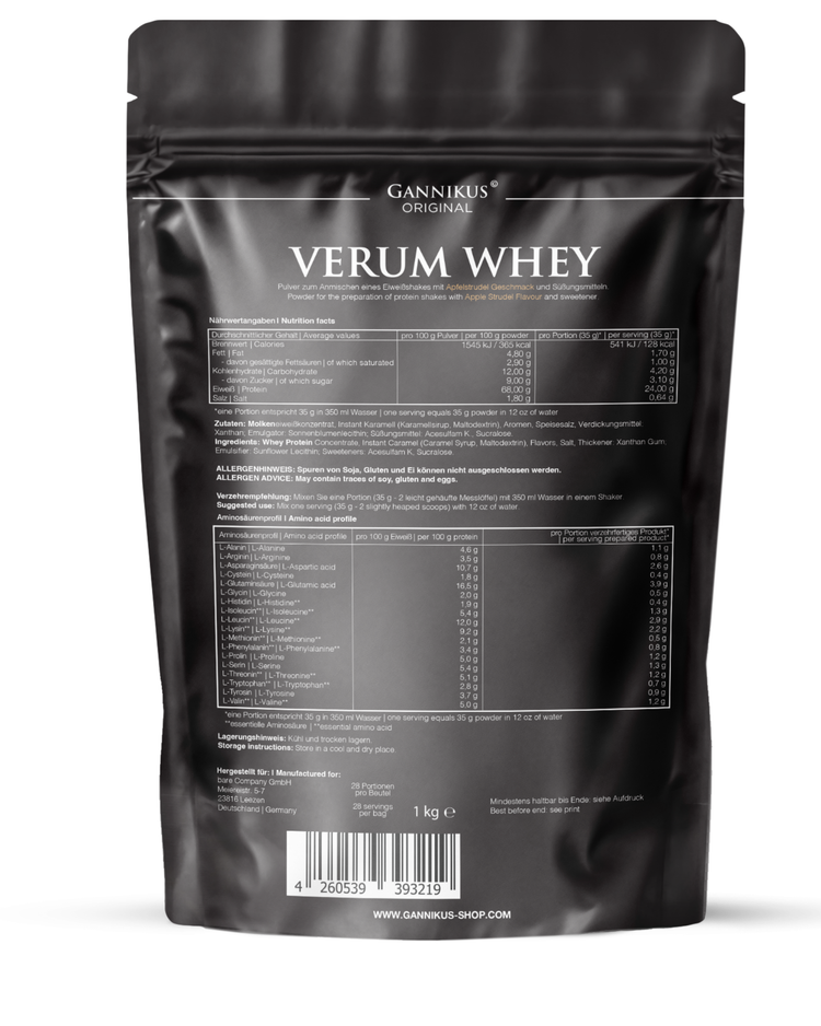 VERUM WHEY PROTEIN - 1kg