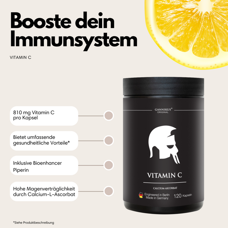 VITAMIN C - 120 Kapseln