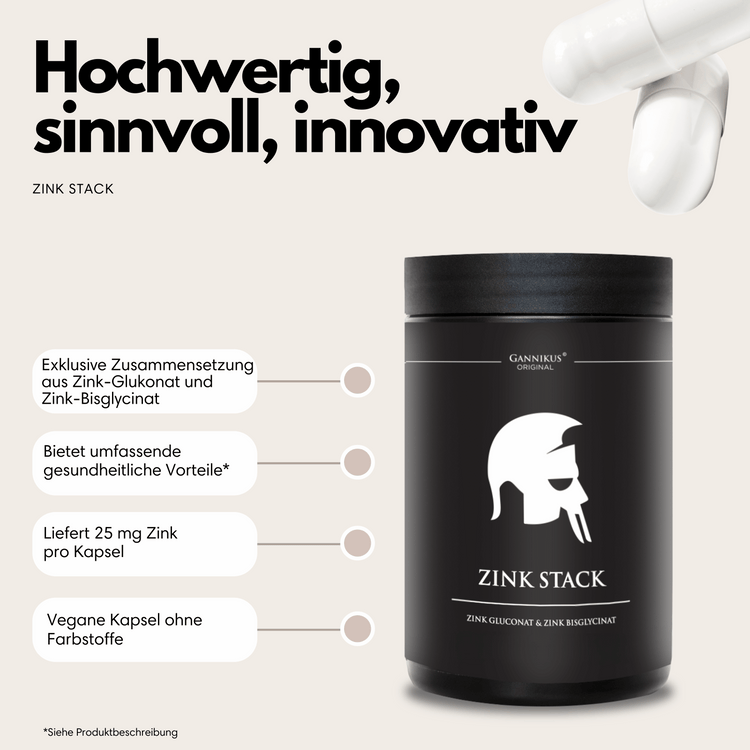 ZINK STACK - 120 Kapseln